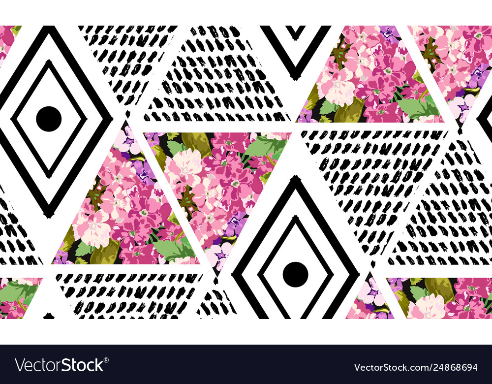 Abstract seamless pattern vector image Abstract seamless pattern