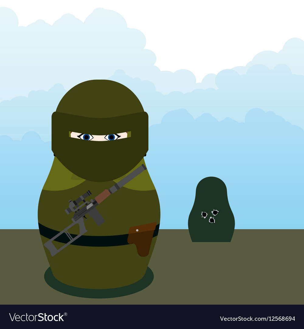 Matryoshka swat sniper