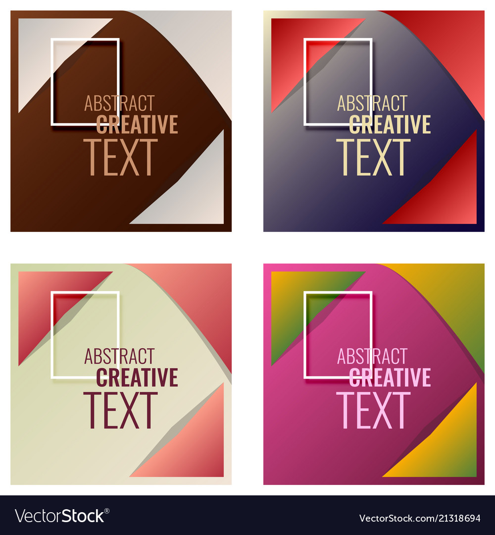 Minimal geometric coverage a set of modern Vector Image Minimal geometric coverage a set of modern