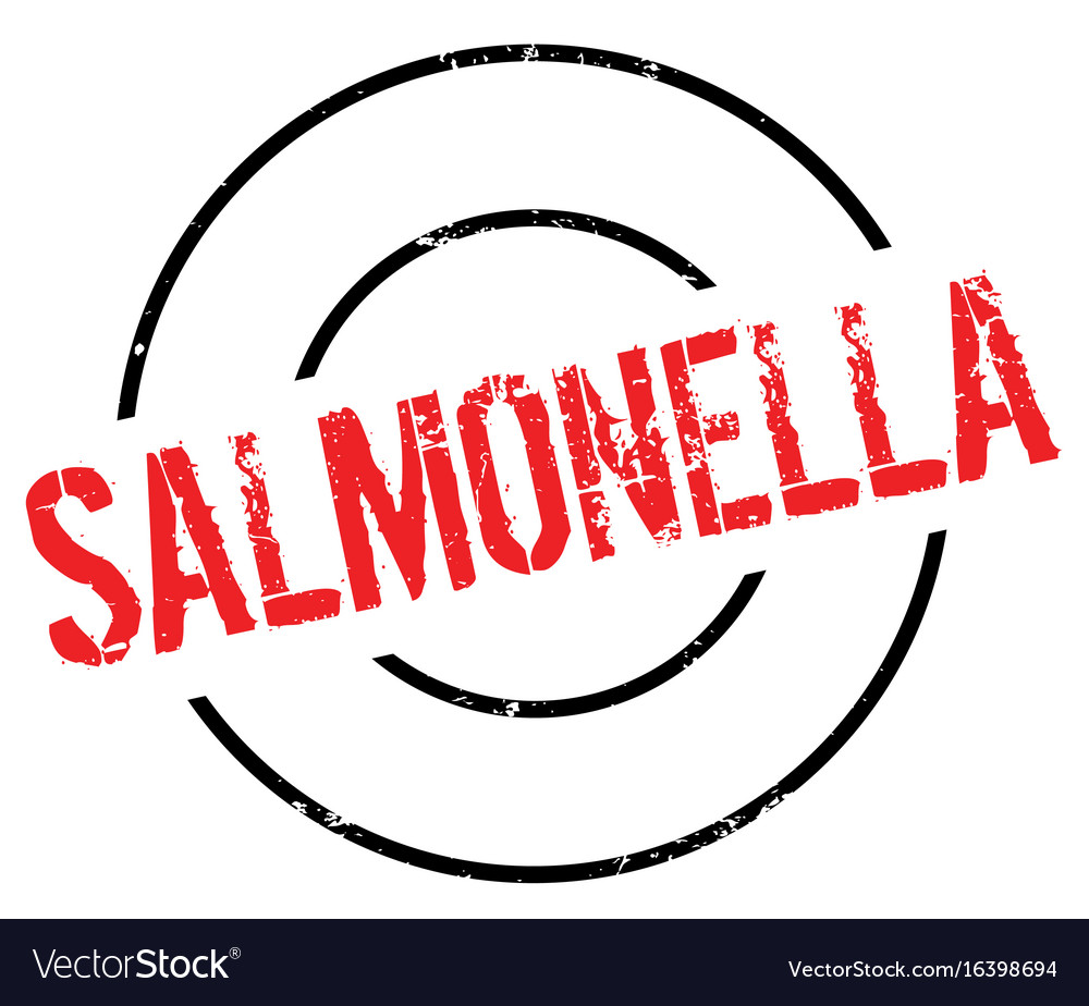 Salmonella rubber stamp Royalty Free Vector Image