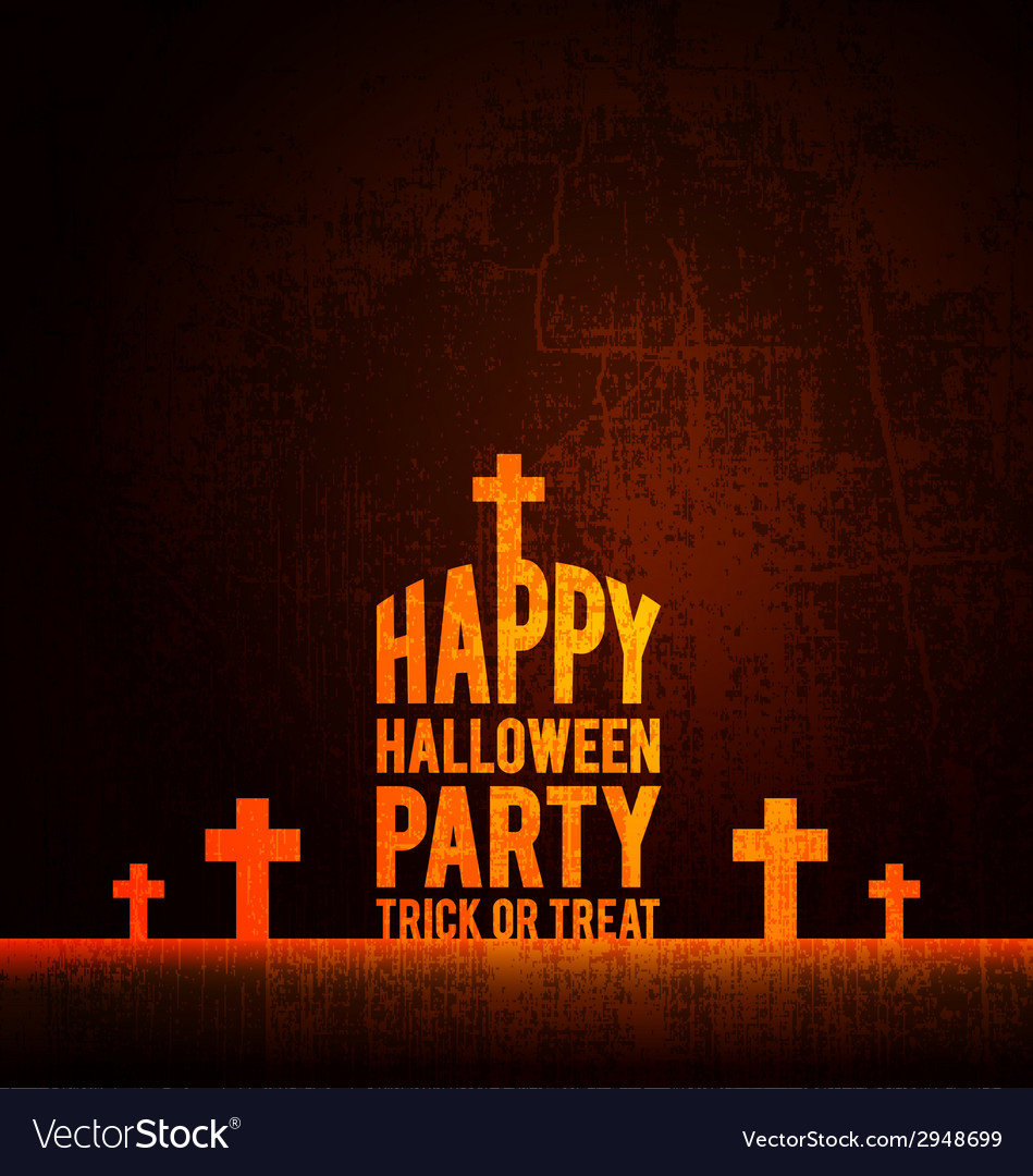 Happy halloween party poster