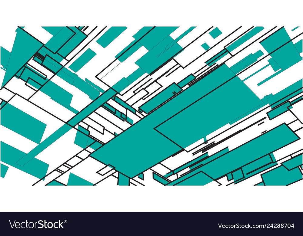 Geometric abstract background with diagonal