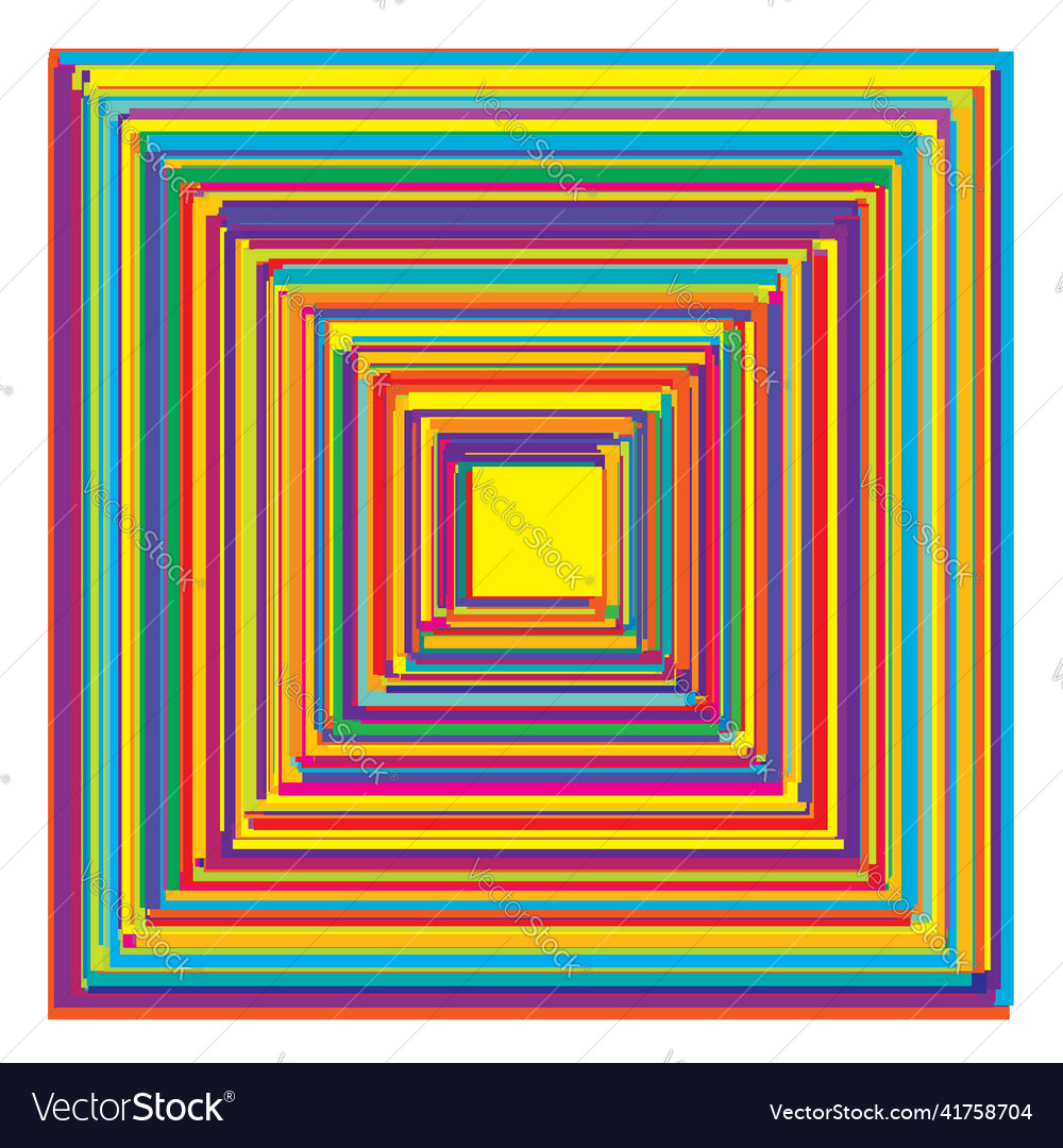 Overlapping random squares abstract colorful Vector Image Overlapping random squares abstract colorful