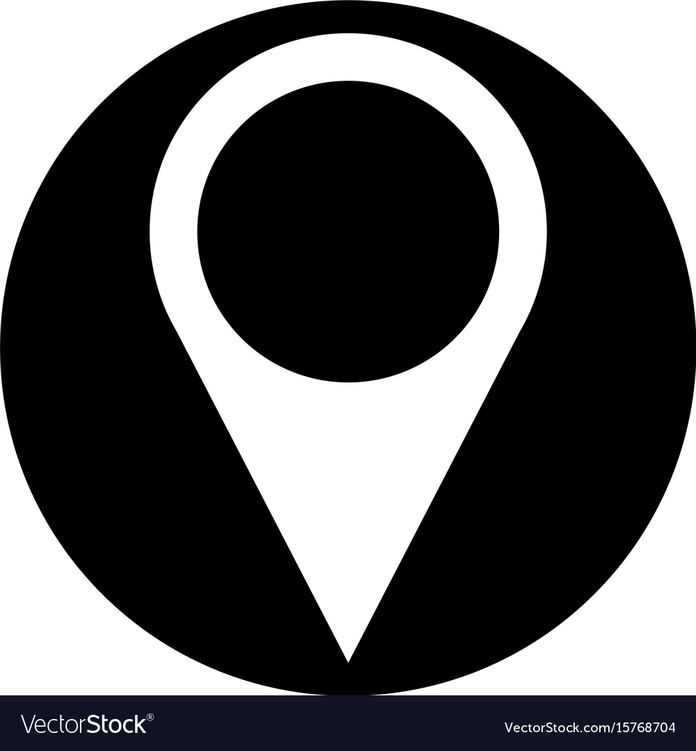 Pin pointer location icon