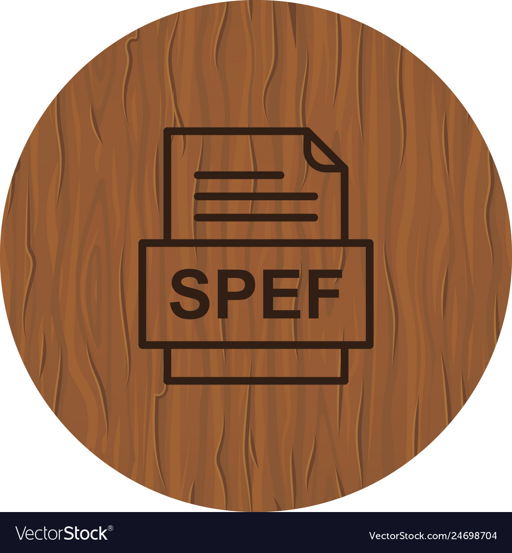 Spef file document icon