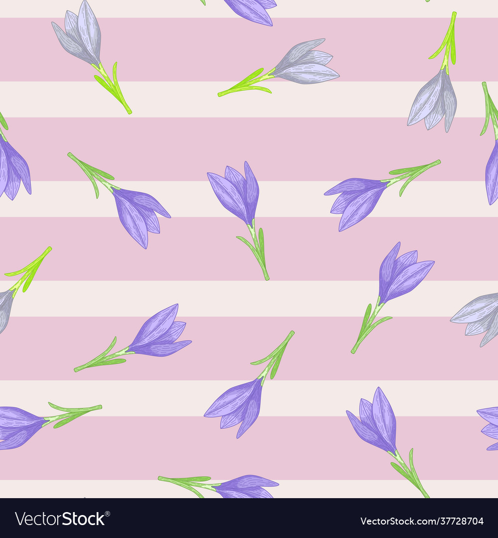 Summer bright random seamless pattern with vlue vector image Summer bright random seamless pattern with vlue