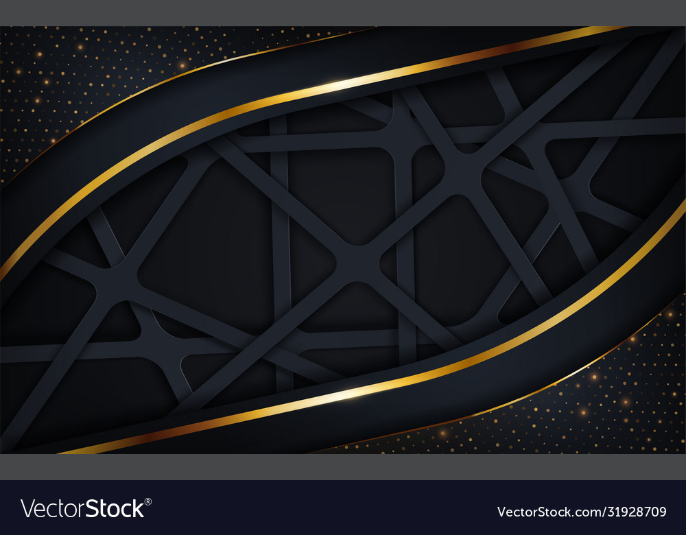 Abstract navy background with random lines shape