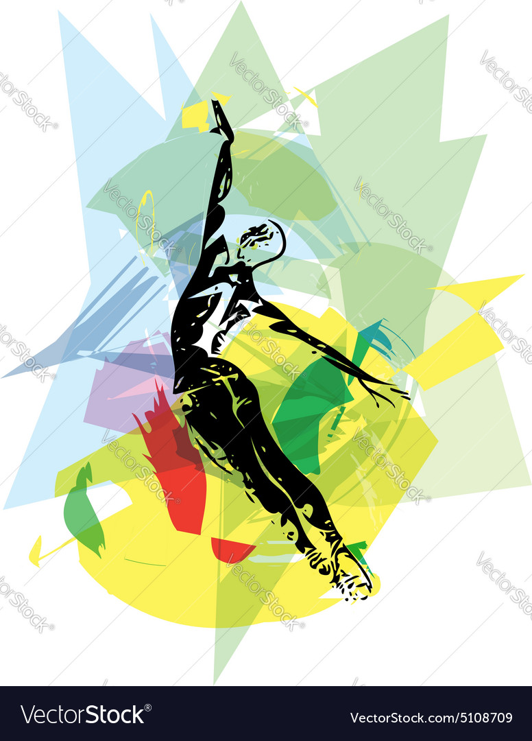 Ballet Dancer Royalty Free Vector Image - VectorStock