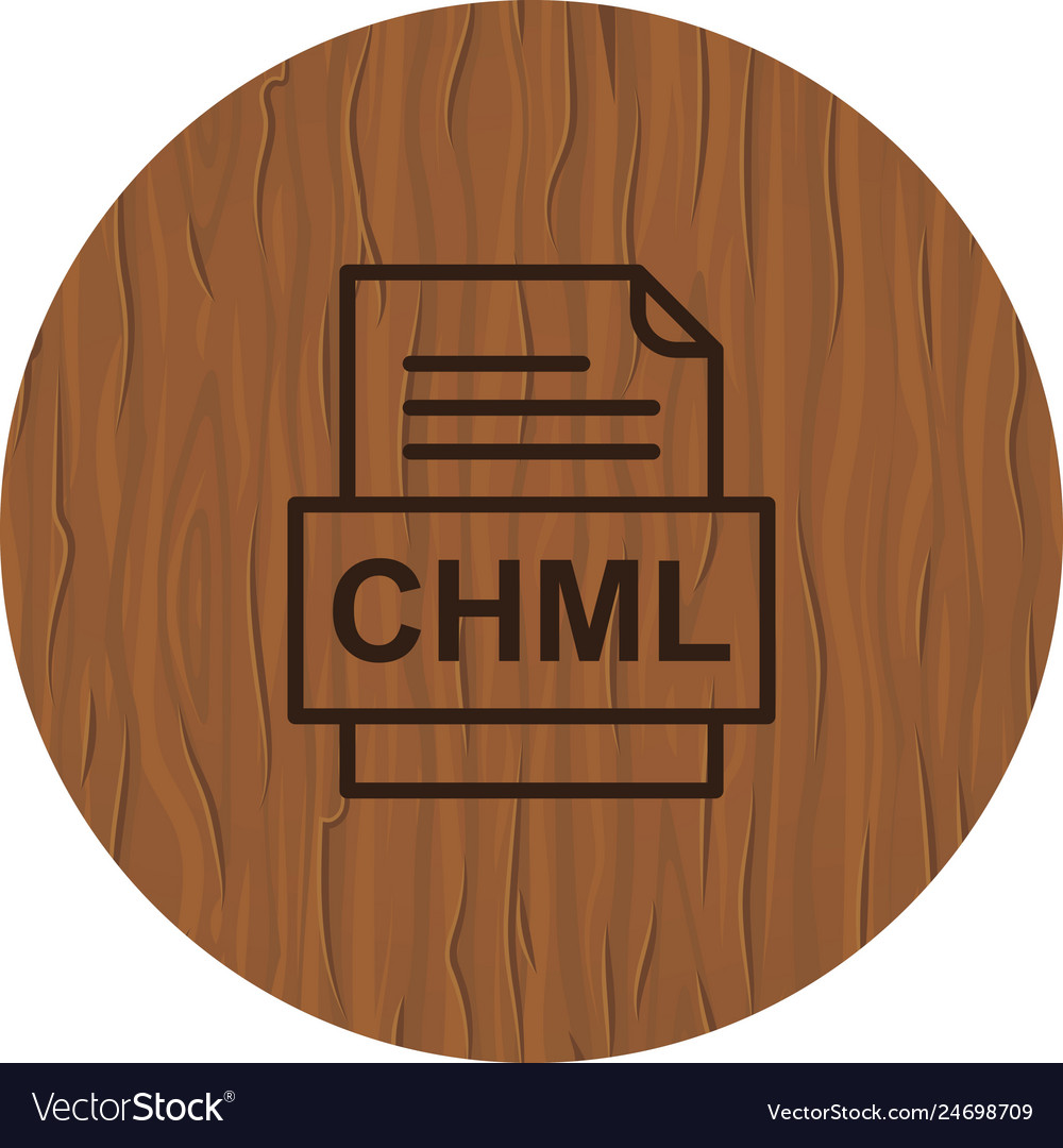 Chml file document icon