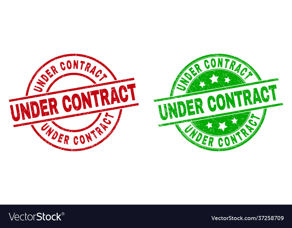 Contract Seal with Rough Texture