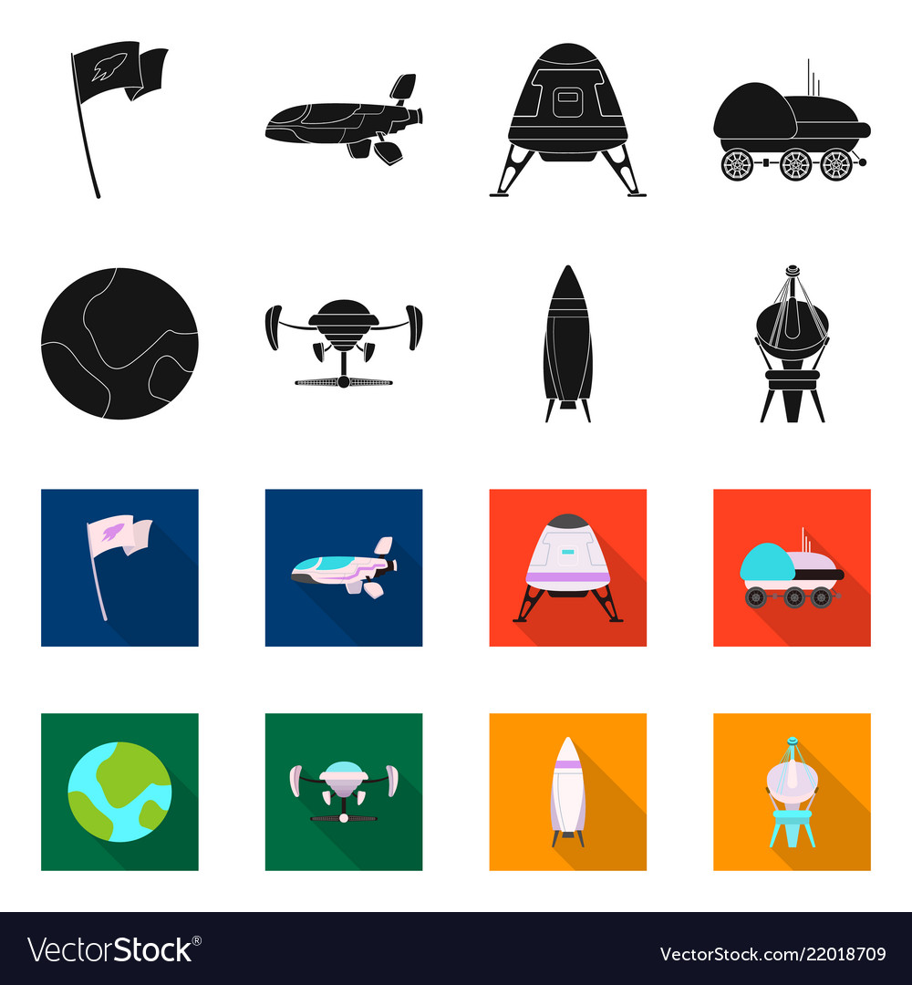 Mars & Space Icon Set - Planet Collection