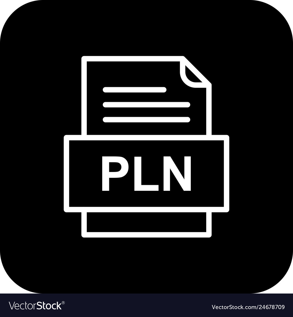 Pln file document icon