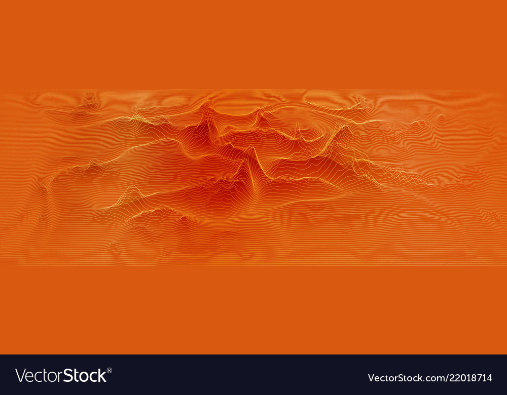 3D Audio Waveform Spectrum