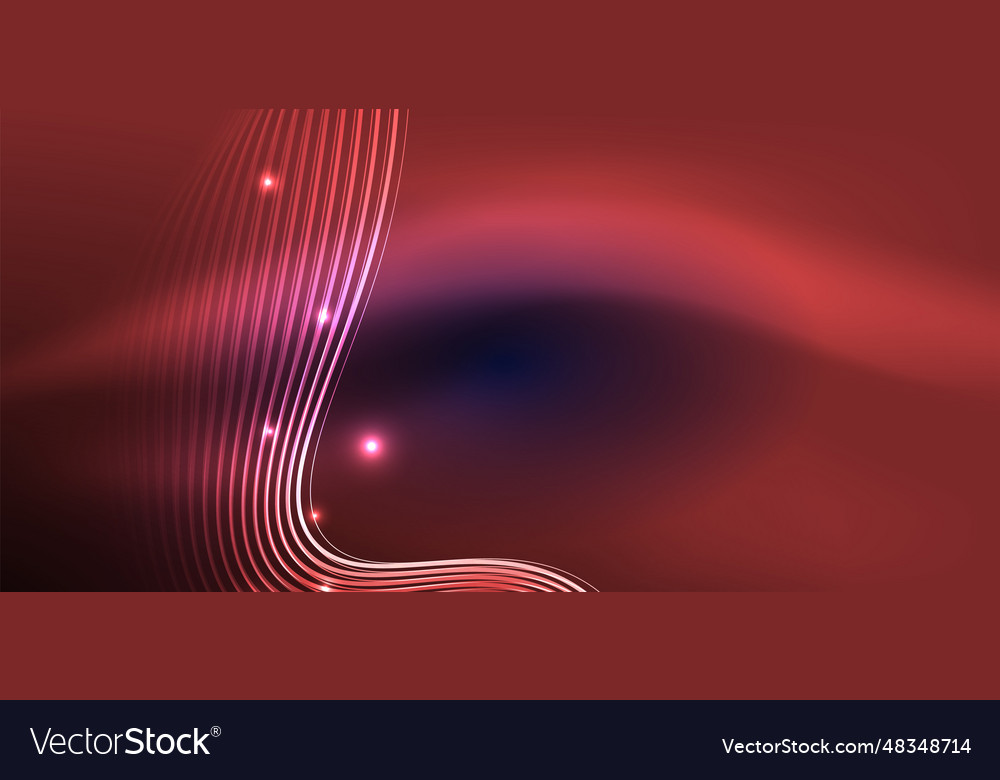 Abstract background neon wave hi-tech design