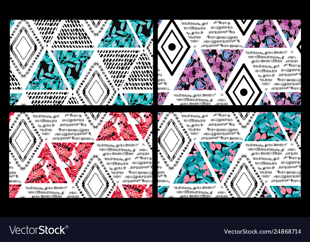 Abstract seamless pattern vector image Abstract seamless pattern