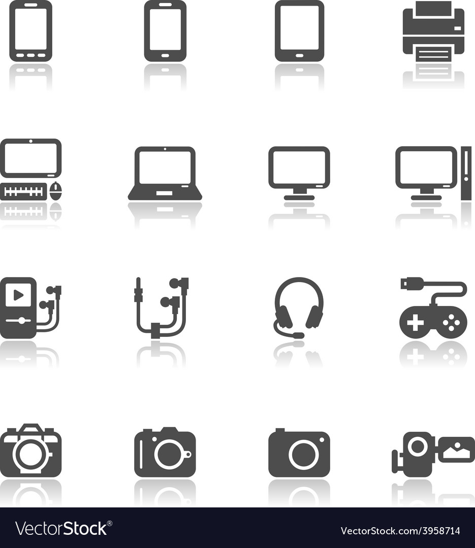 Digital Device Icons Collection