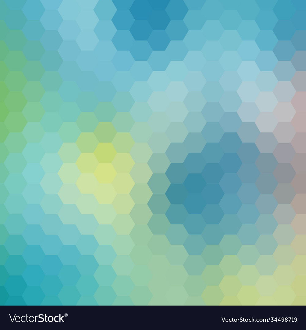 Abstract hexagon background template Vector Image Abstract hexagon background template