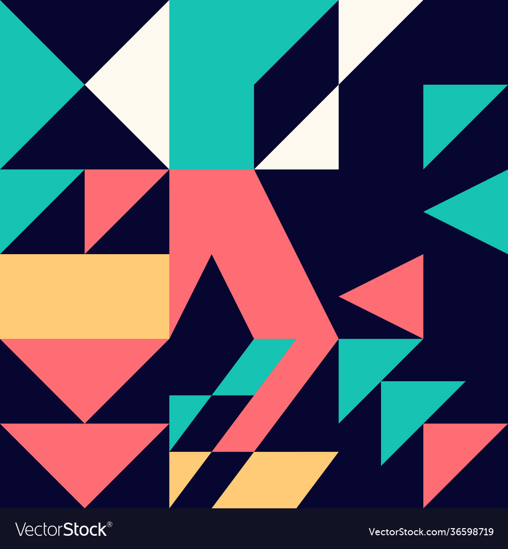 Abstract pattern design elements vector image Abstract pattern design elements