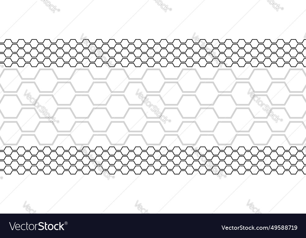 Schwarz Hexagon Metall Netto Hintergrund