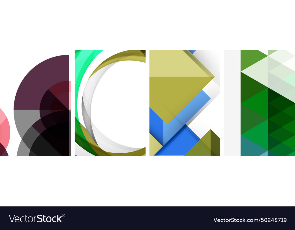 Minimal geometric abstract background with circles