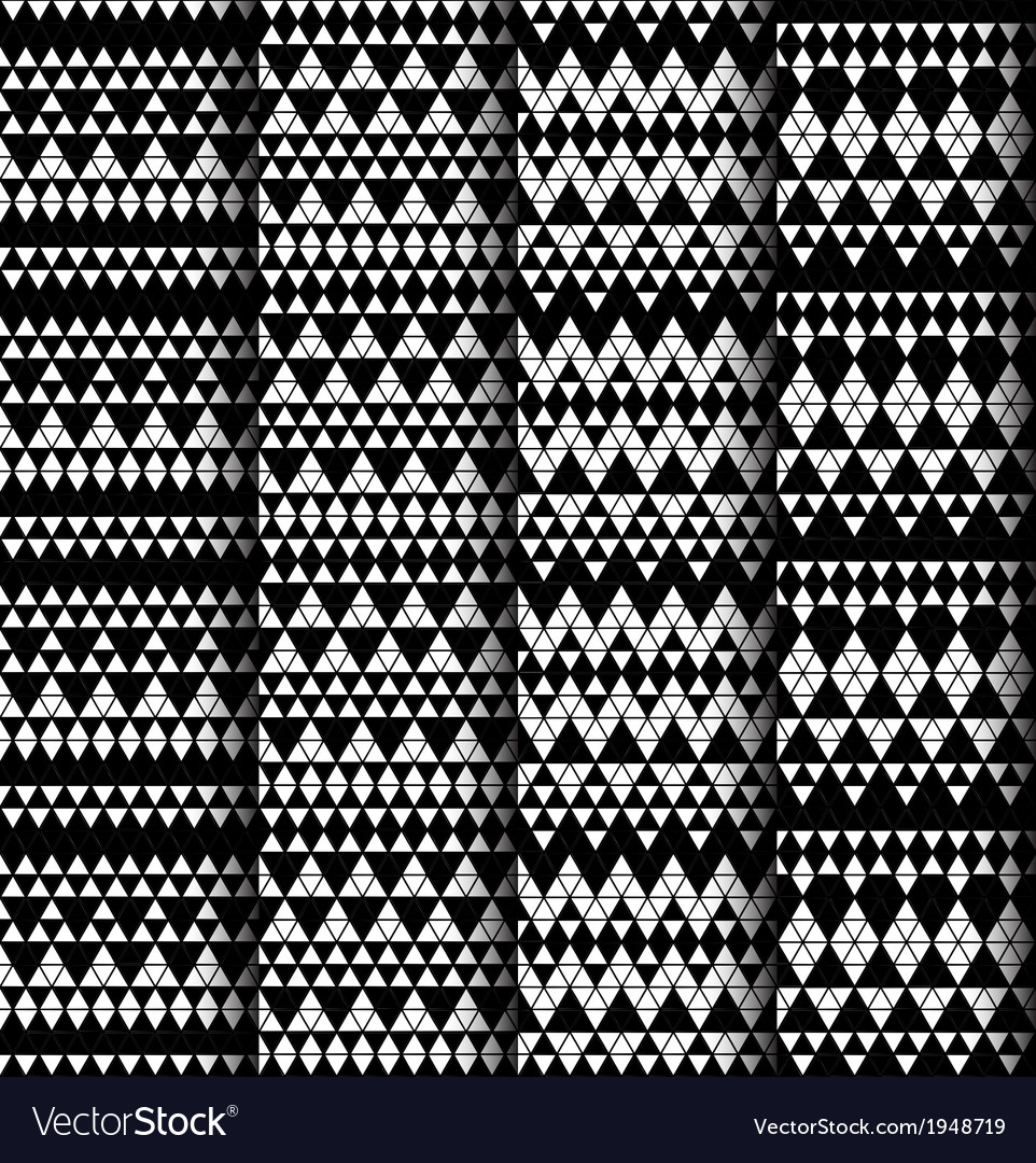 Set of four patterns