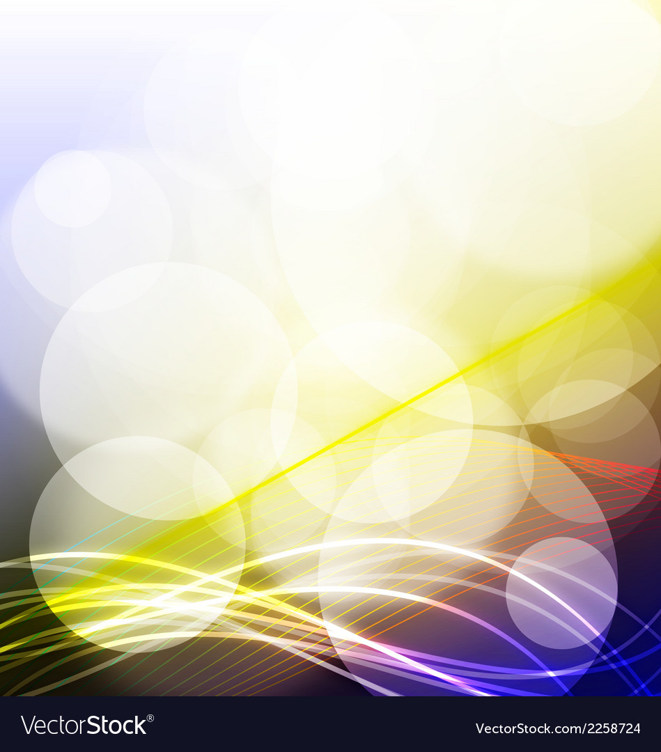 Dynamic Abstract Wave Background