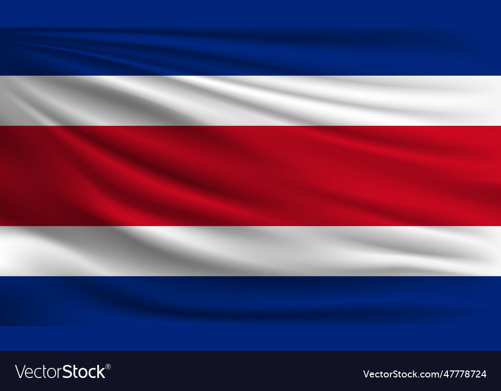 Flag of costa rica