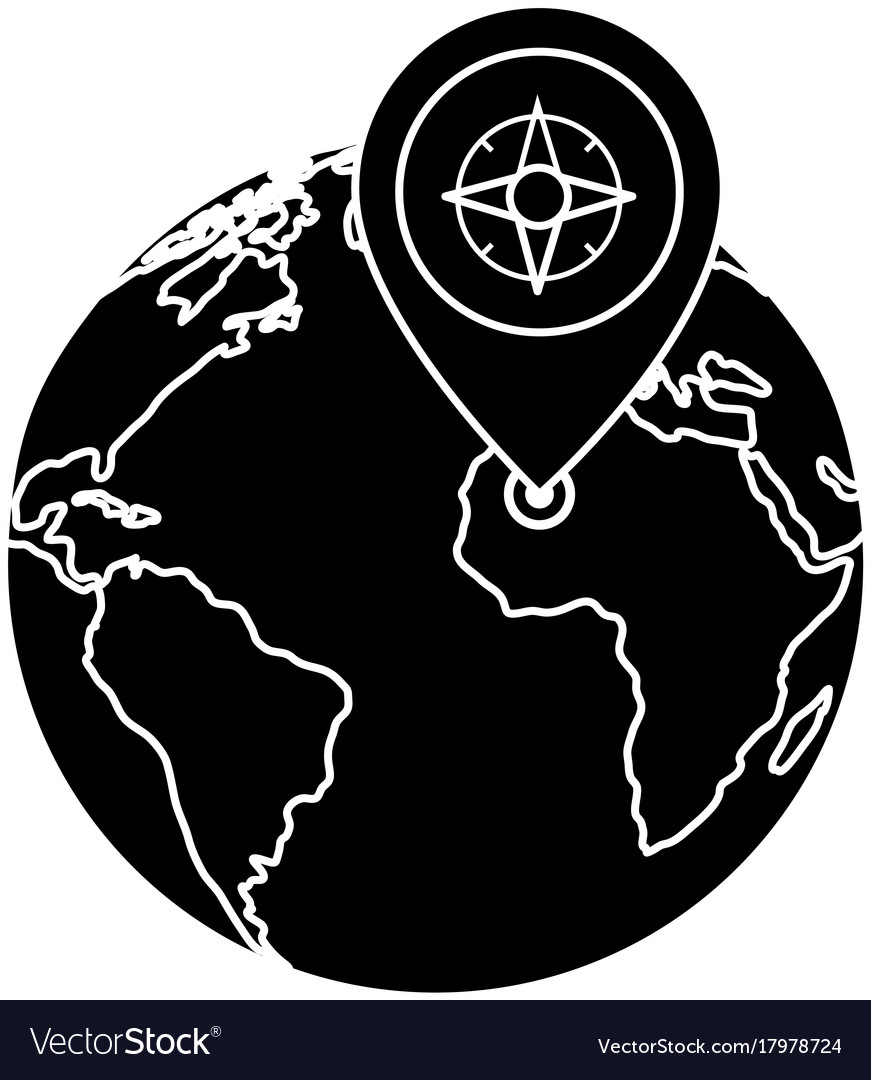 Planet with pointer location