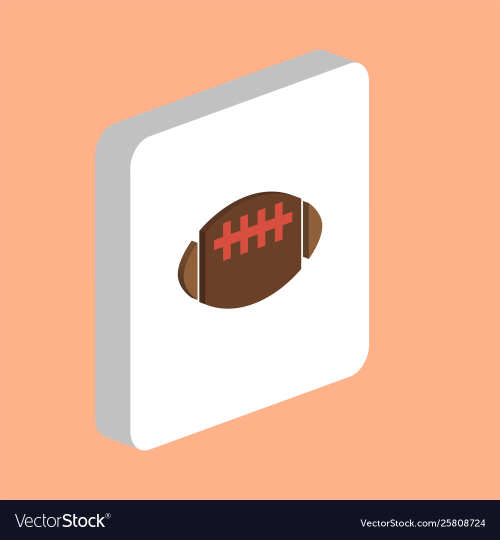 Rugby ball computer symbol