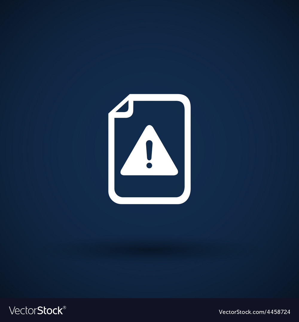 Security warning in browser icon alert bug
