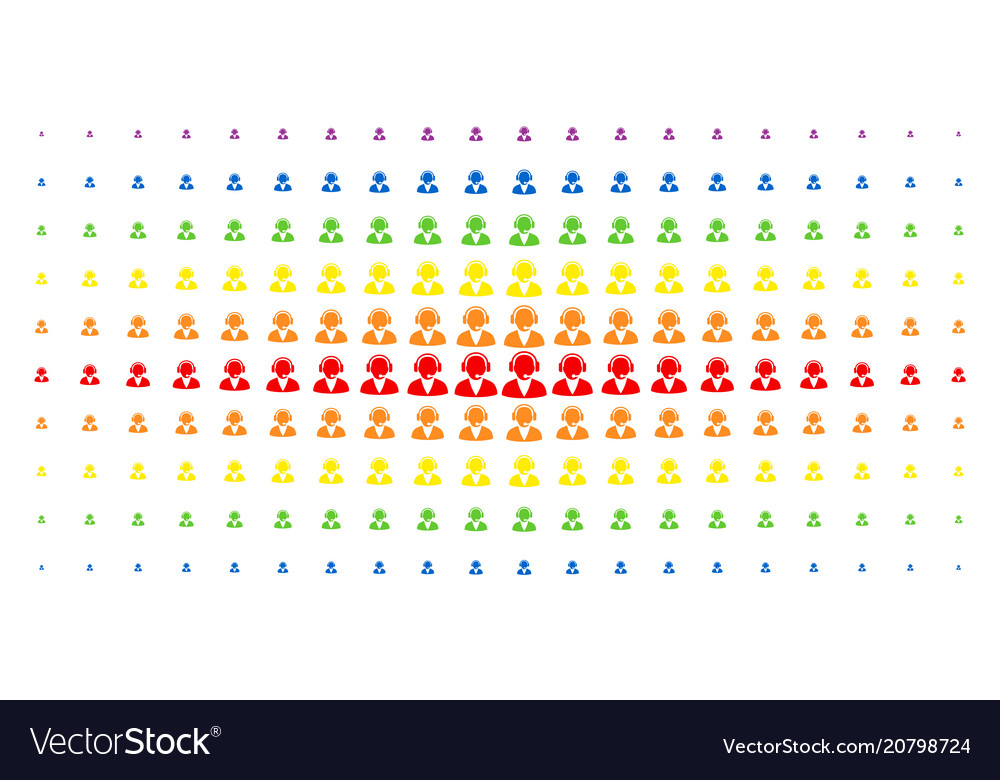 Unterstützt spektrales Rasterfeld vector image Unterstützt spektrales Rasterfeld