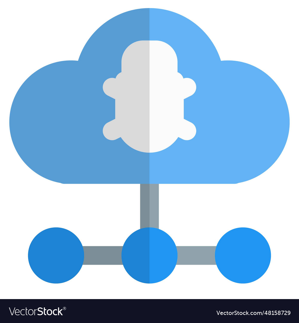 Cloud-based system with a dangerous virus