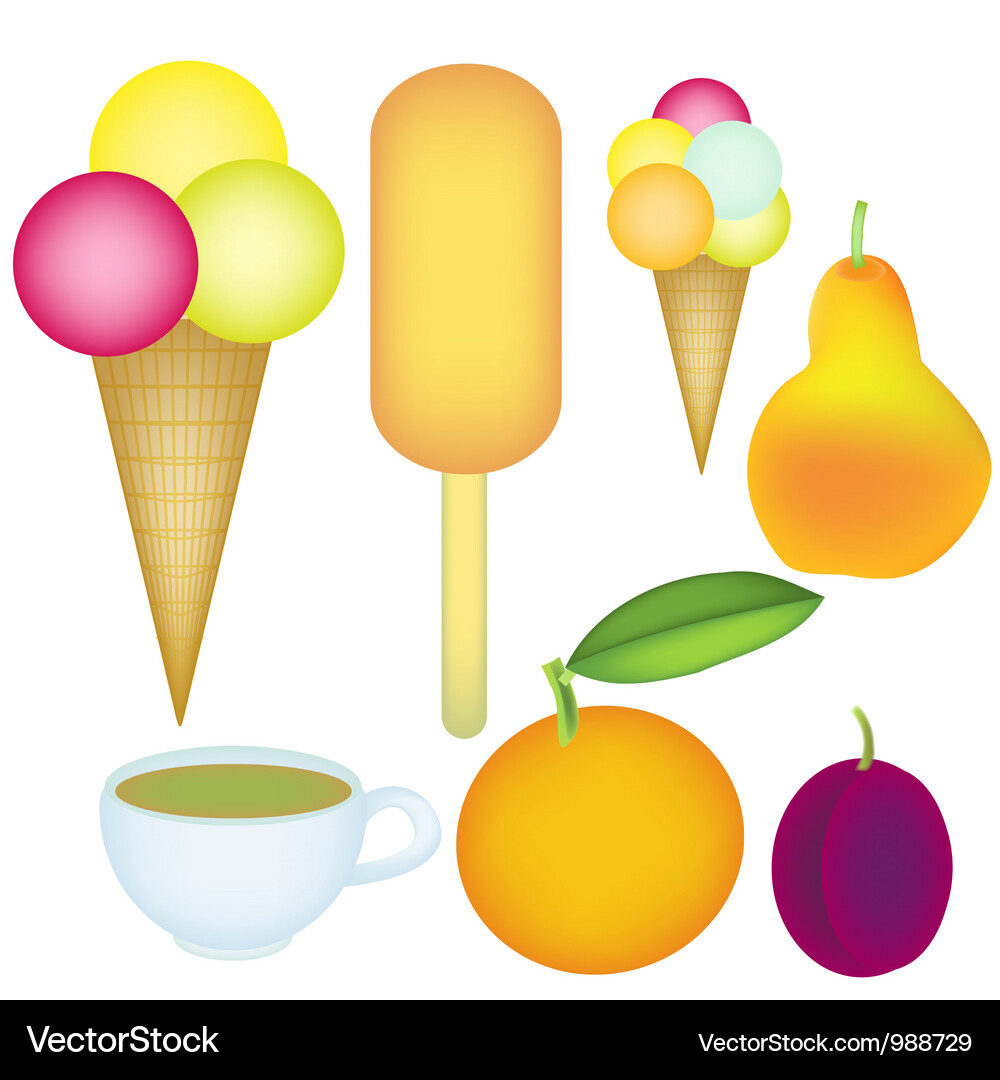 Dessert Royalty Free Vector Image - VectorStock