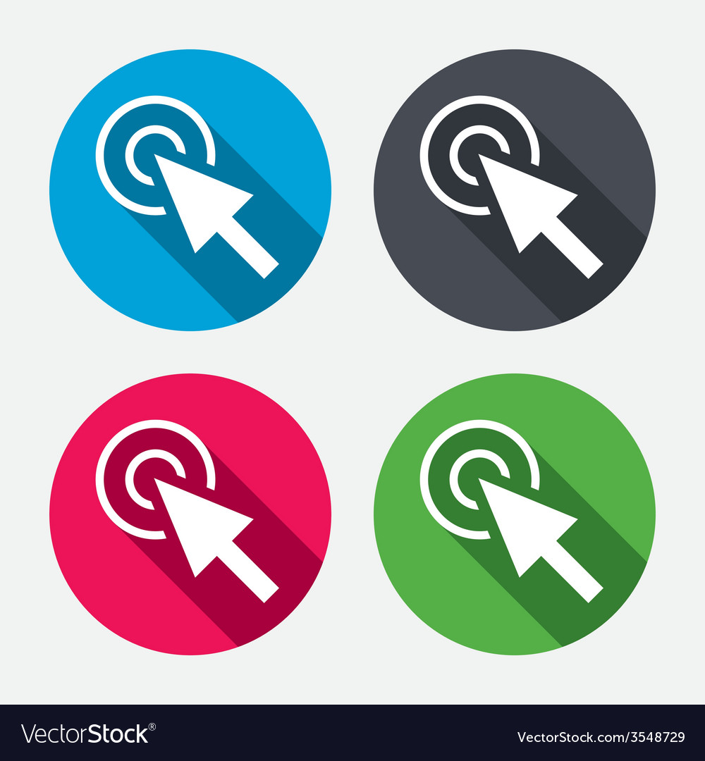 Maus Cursor Pointer Icon Set