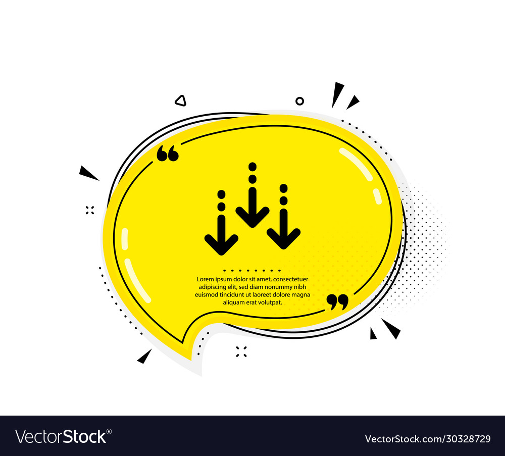 Scroll down arrow icon scrolling screen sign Vector Image Scroll down arrow icon scrolling screen sign