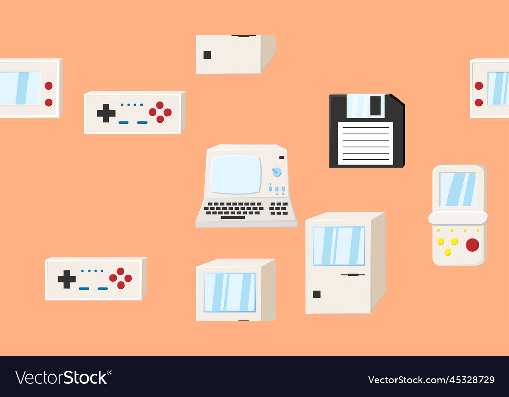 Seamless pattern endless with electronics