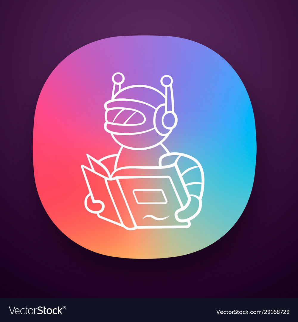 Text reading bot app icon screen reader