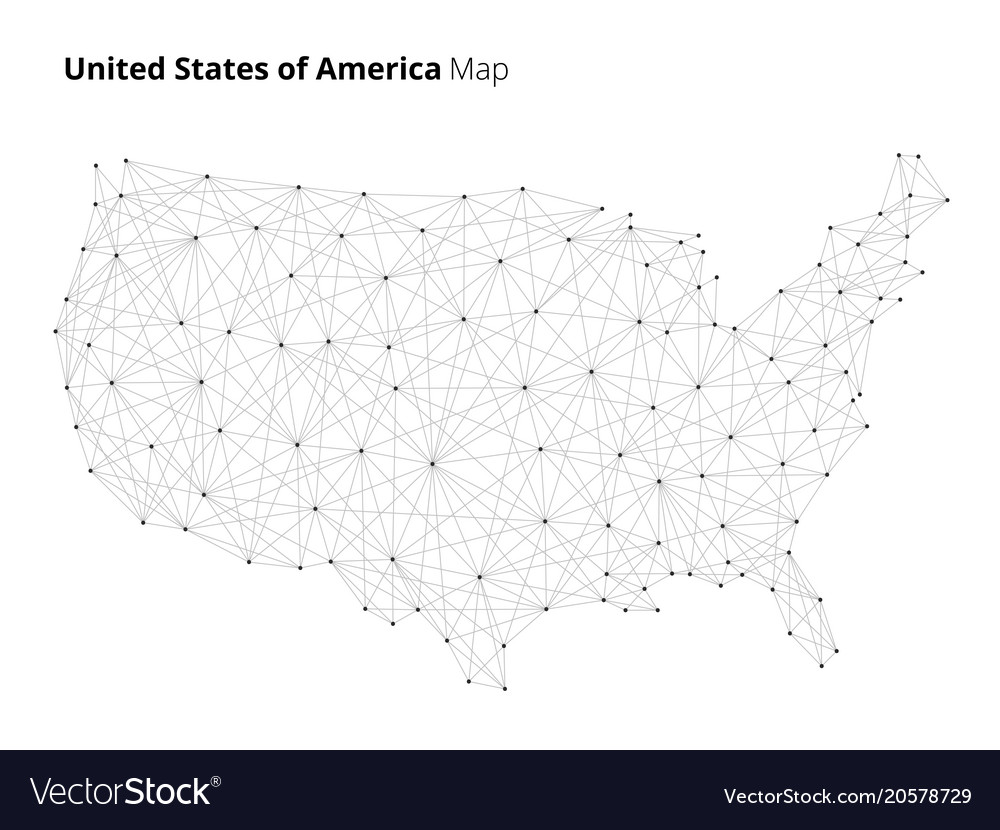 USA Blockchain Network Map