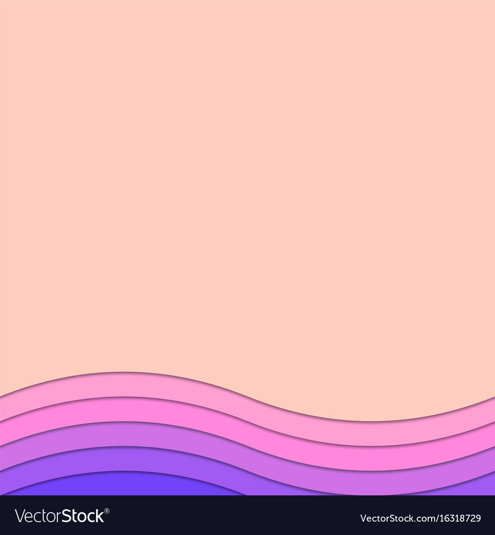 Wavy background from layer stripes - document