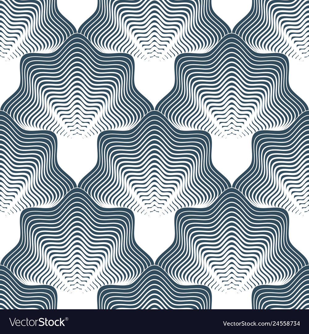 Abstract lines geometric seamless pattern repeat vector image Abstract lines geometric seamless pattern repeat
