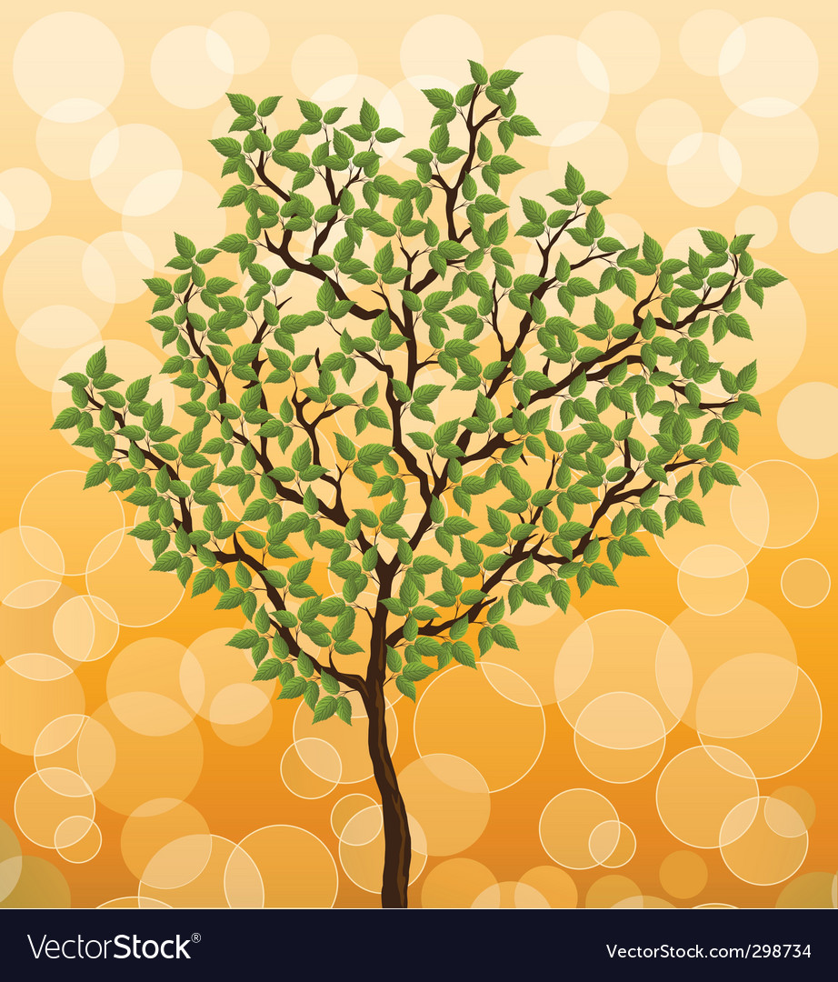 Abstract Tree Background