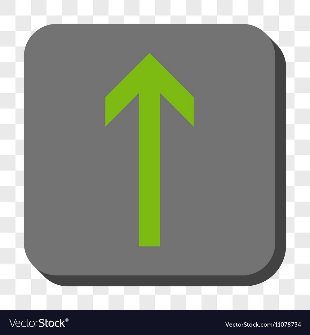 Arrow up rounded square button