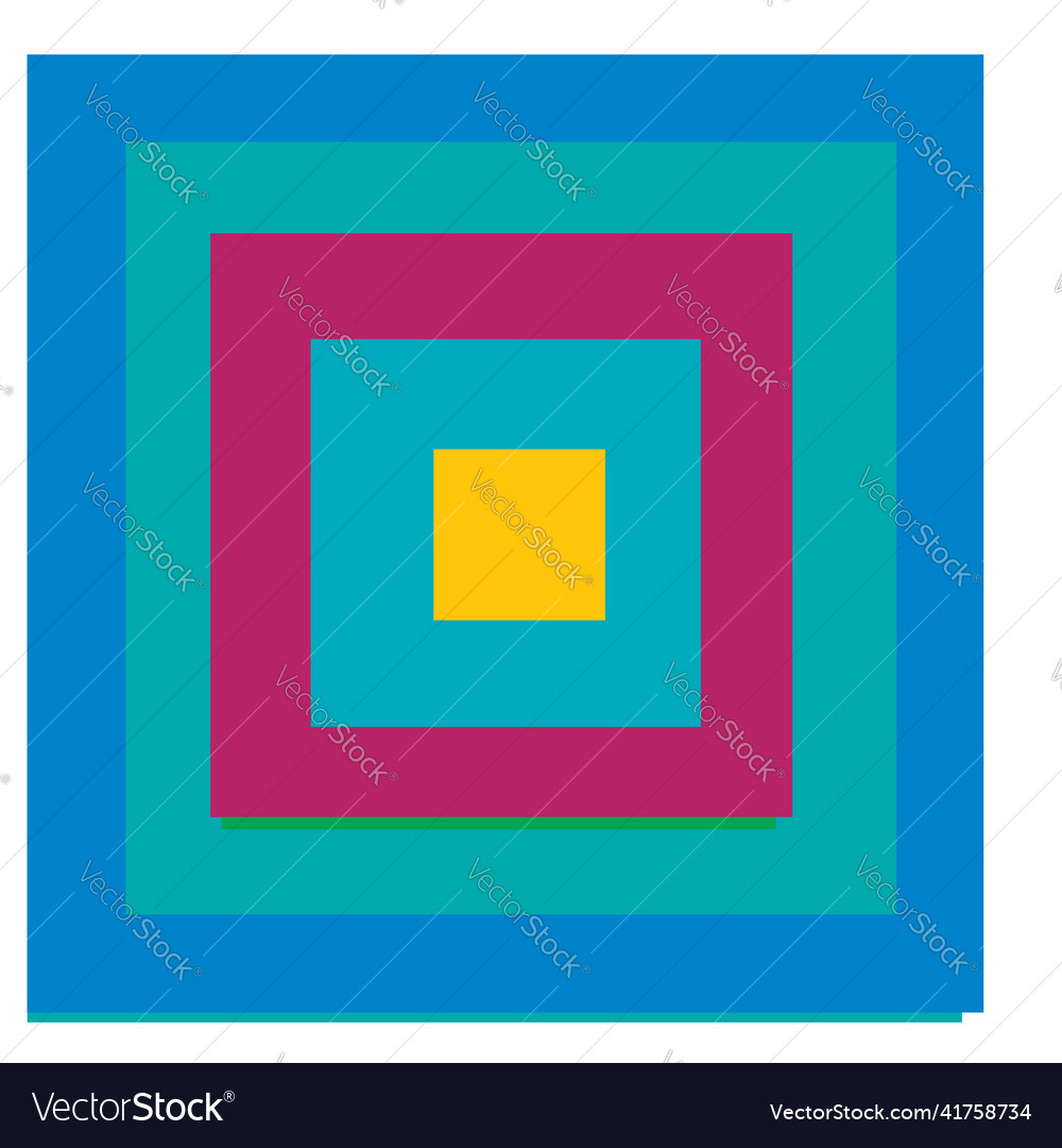 Overlapping random squares abstract colorful Vector Image Overlapping random squares abstract colorful