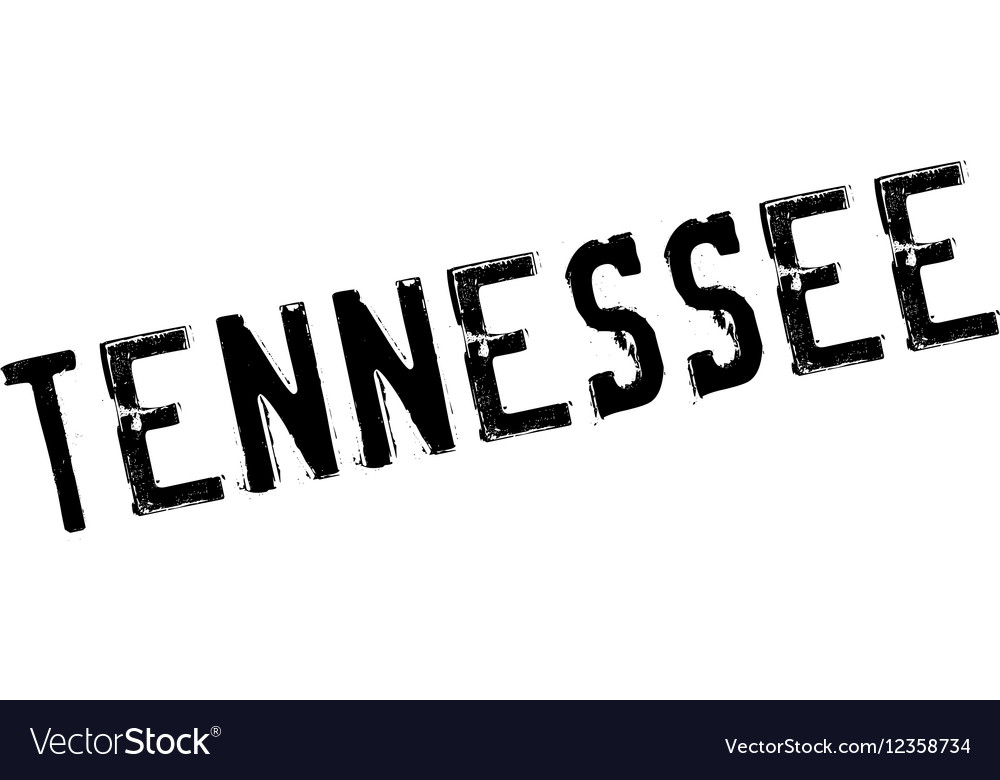 Tennessee stamp rubber grunge