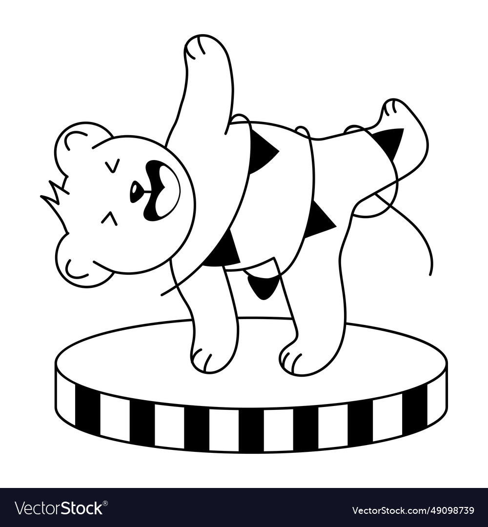 Circus performer Royalty Free Vector Image - VectorStock