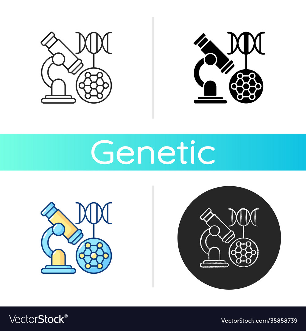 Dna microarray icon