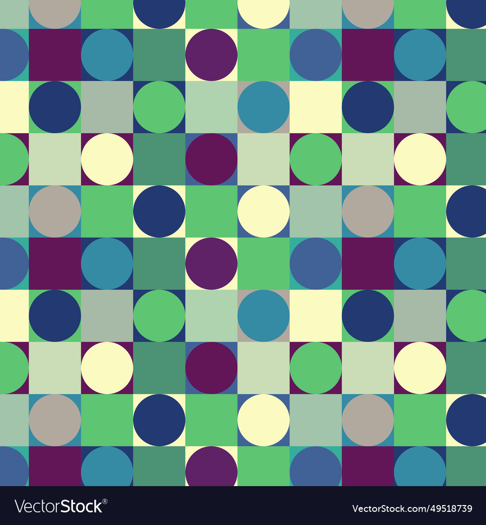 Geometric simple pattern seamless with squares