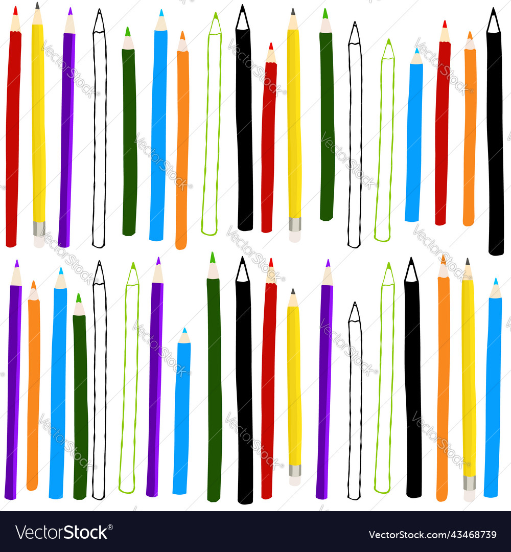 Seamless pattern with of colorful