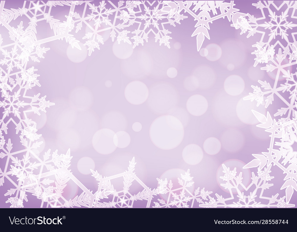 Background design with snowflake patterns