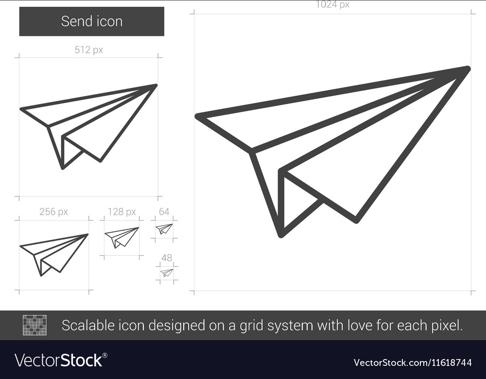 Send line icon